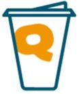 Q on a coffee cup