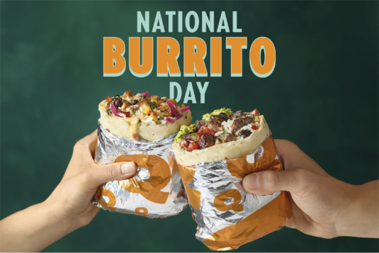 QDOBA National Burrito Day deal